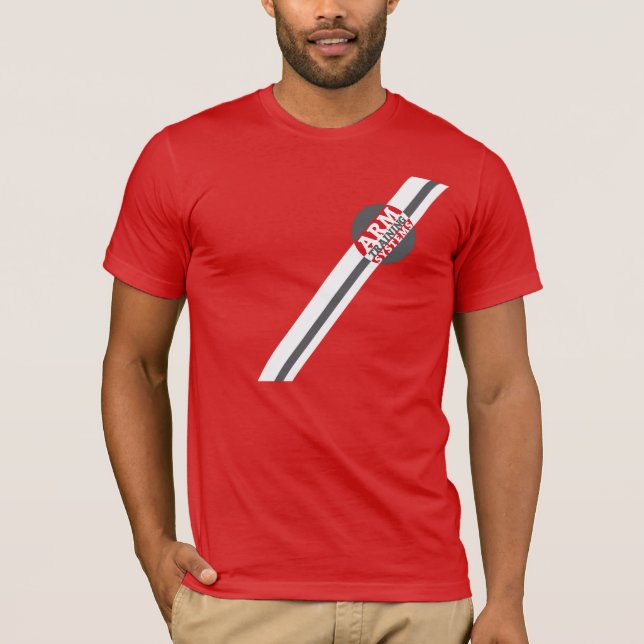 Camiseta para hombre del BRAZO (Anverso)