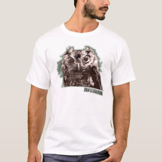 Camiseta para hombre del búho