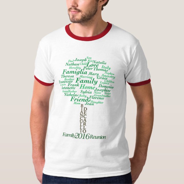 Camiseta para hombre del campanero (Anverso)