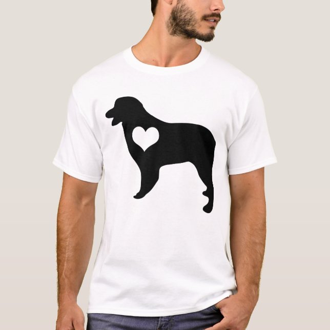 Camiseta para hombre del corazón australiano del (Anverso)