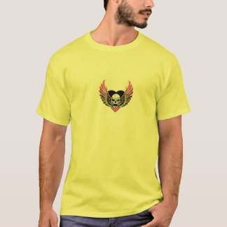 Camiseta para hombre del cráneo