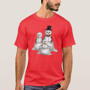 Camiseta para hombre del día de fiesta del muñeco