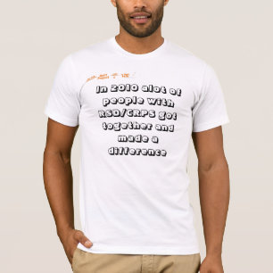 Camiseta para hombre del edredón de la conciencia