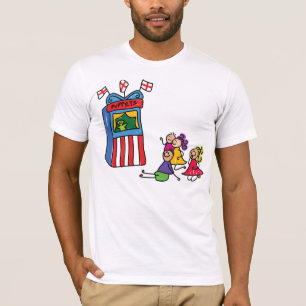 Camiseta para hombre del espectáculo de marioneta