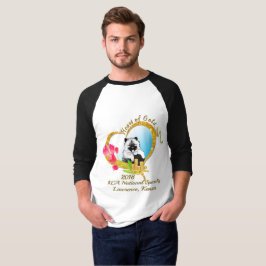 Camiseta para hombre del estilo nacional del