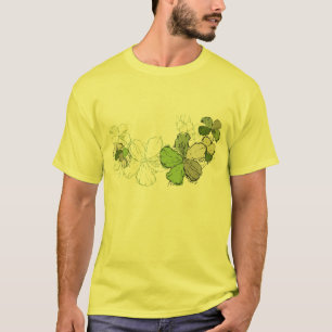 Camiseta para hombre del hibisco del Doodle