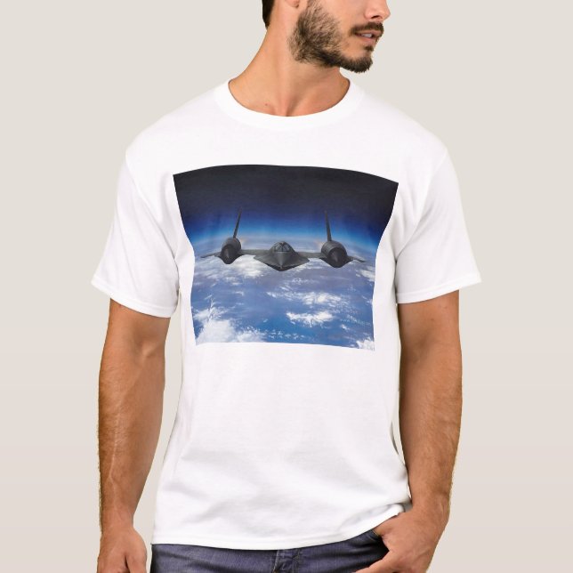 Camiseta para hombre del mirlo SR-71 (Anverso)