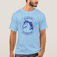 Camiseta para hombre del mustango