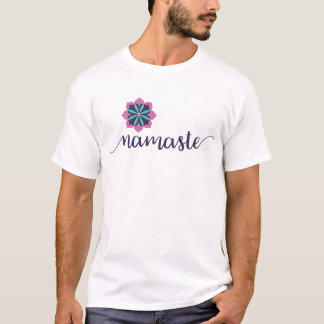 camiseta para hombre del namaste