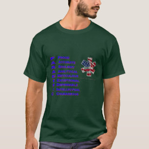 Camiseta para hombre del paramédico