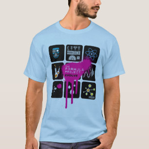 Camiseta para hombre del proyecto de la fórmula