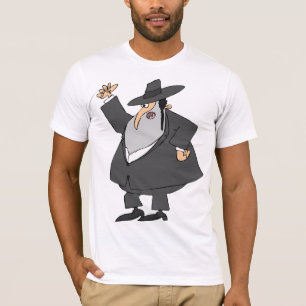 Camiseta para hombre del rabino enojado