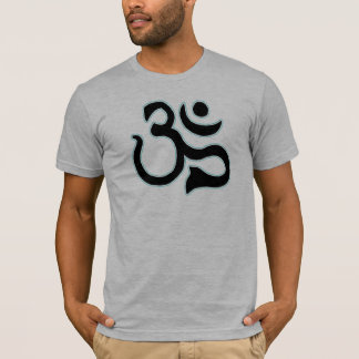 Camiseta para hombre del símbolo del ohmio