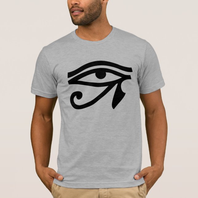 Camiseta para hombre del símbolo del ojo de Egipto (Anverso)