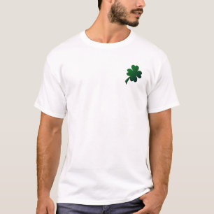 camiseta para hombre del trébol de cuatro hojas