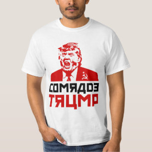Camiseta para hombre del triunfo: "CAMARADA TRUMP