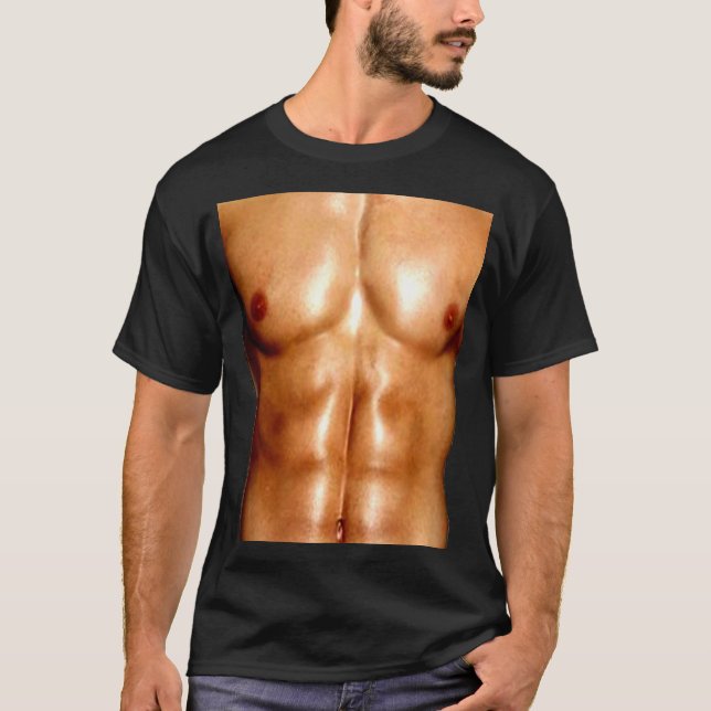 camiseta para hombre divertida, SEIS PAQUETES (Anverso)