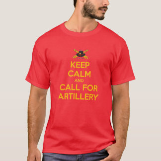 Camiseta Para hombre guarde las letras clásicas tranquilas