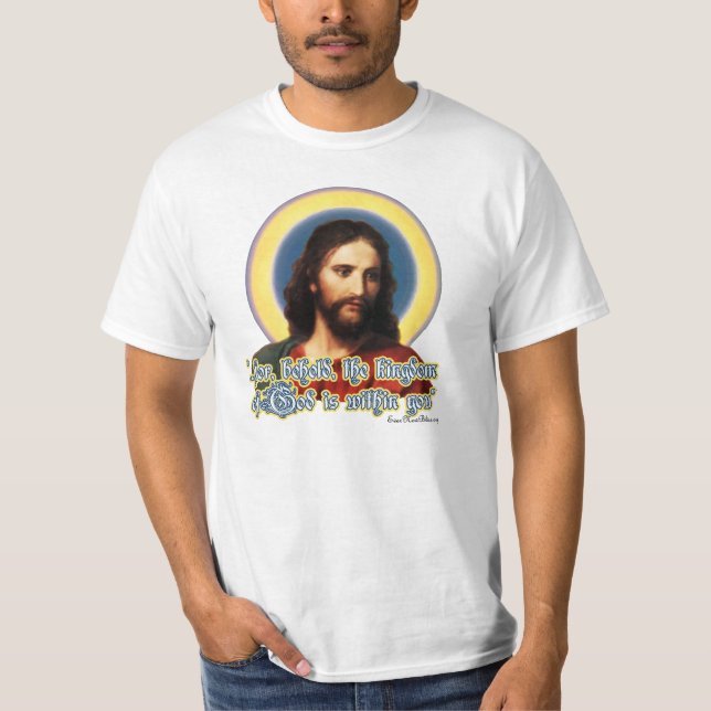 Camiseta para hombre JC01 de Cristo (Anverso)