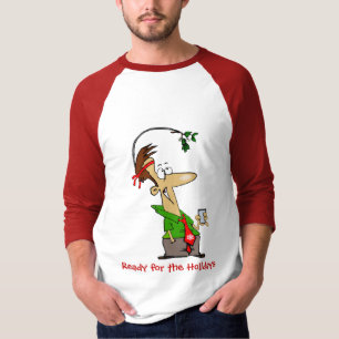 Camiseta Para hombre, listo para los días de fiesta,