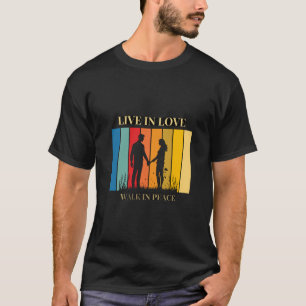 Camiseta para hombre Live in Love