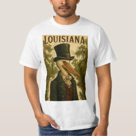Camiseta para hombre Pelican con tema de Luisiana