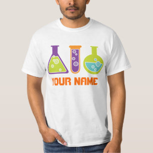 Camiseta para hombre personalizada del laboratorio