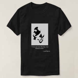 Camiseta para hombre - señor Byron, poesía