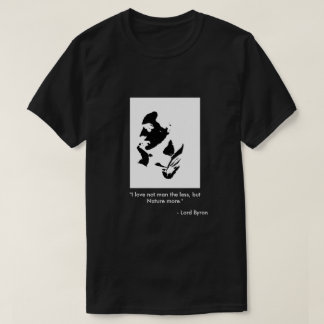 Camiseta para hombre - señor Byron, poesía