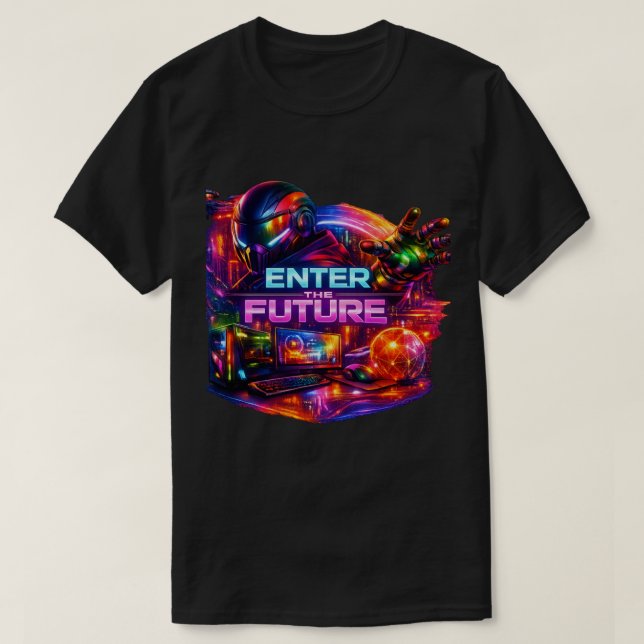 Camiseta para hombre Tech Universe (Diseño del anverso)