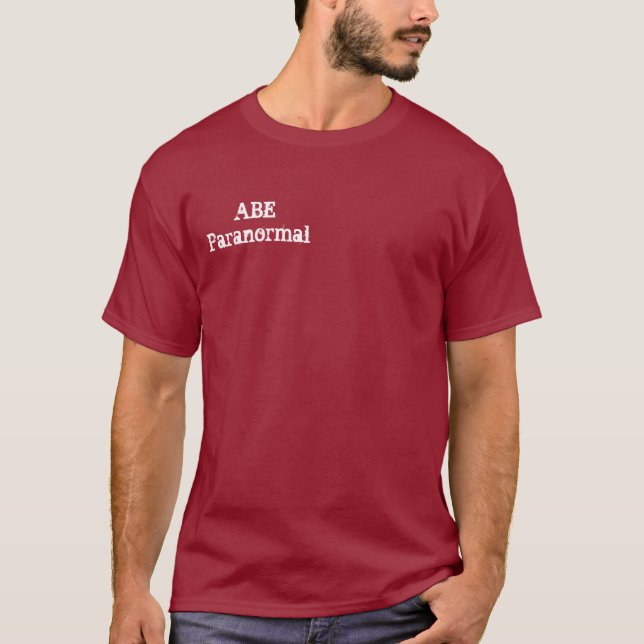 Camiseta para hombre - texto del bolsillo (Anverso)