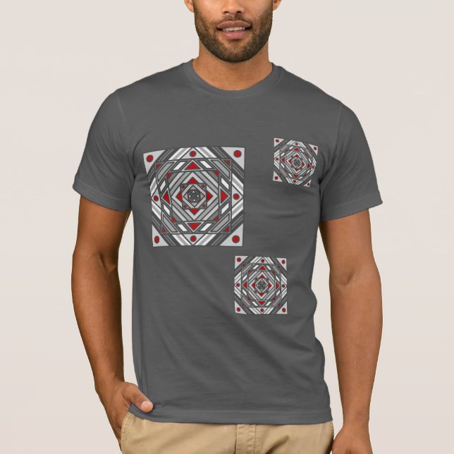 Camiseta para hombre Tunnel Vision (Anverso)
