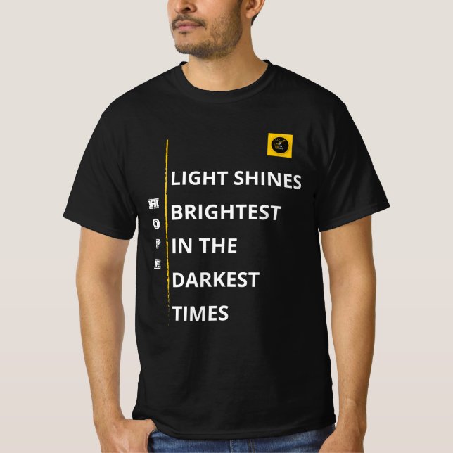 Camiseta para hombre - Vibra Esperanza (Anverso)
