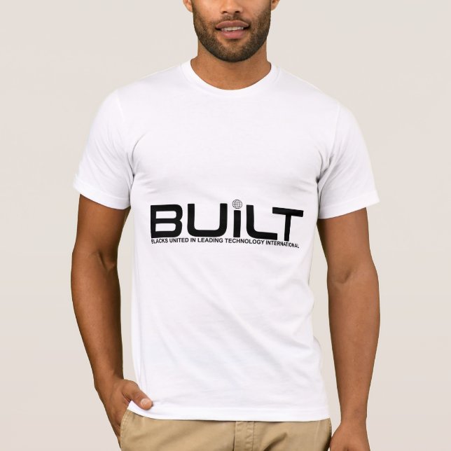 Camiseta para hombres BUiLT (Anverso)