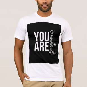 Camiseta para hombres con cita en negrita Eres Imp