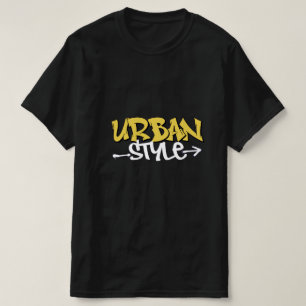 Camiseta para hombres de estilo urbano