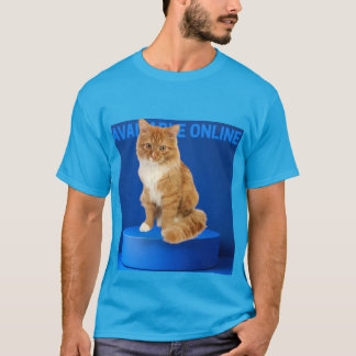 Camiseta para hombres de gato