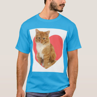 Camiseta para hombres de gato