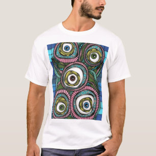 Camiseta para hombres de Guay con una impresión ab