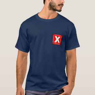 Camiseta para hombres de la generación X