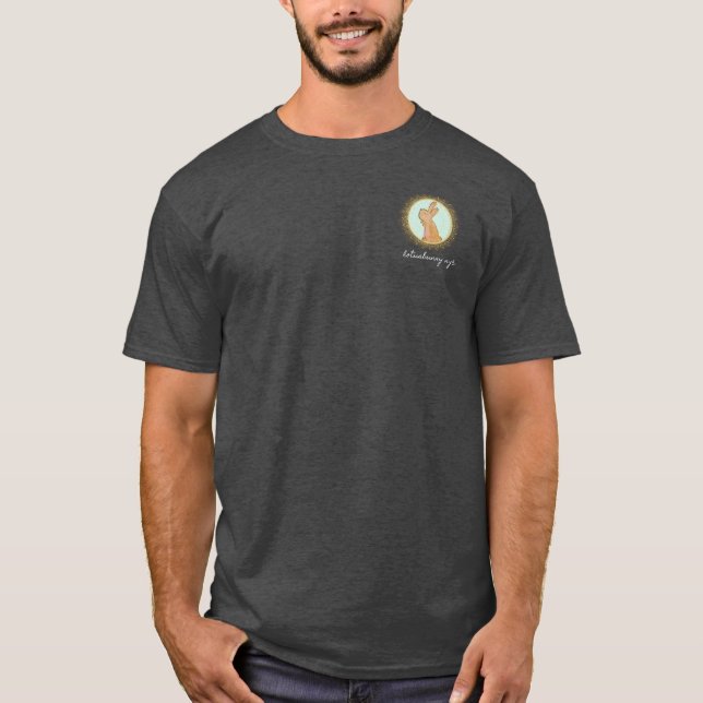 Camiseta para hombres de Lotusbunny NYC (Anverso)