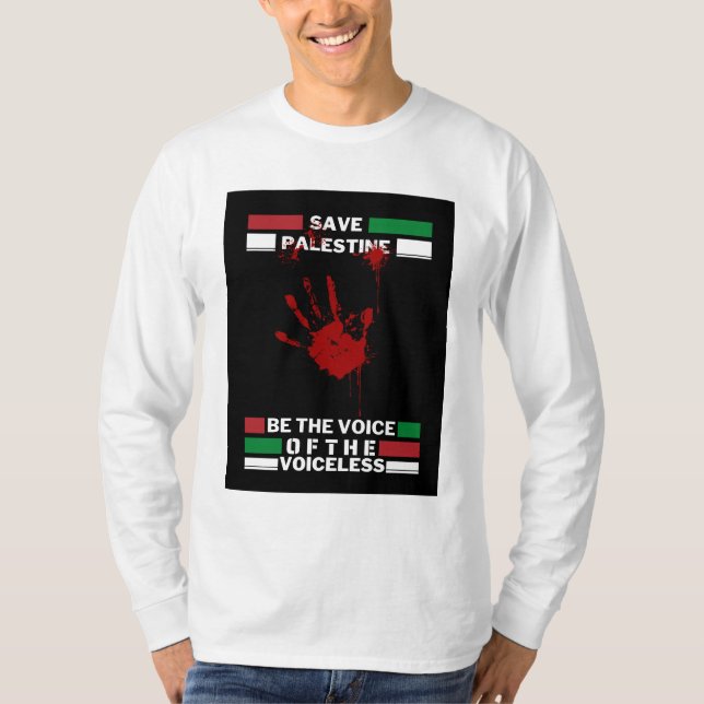 Camiseta para hombres de Palestina | Palestina Lib (Anverso)