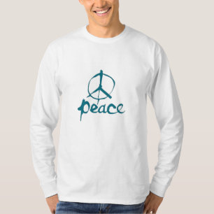 Camiseta para hombres de paz