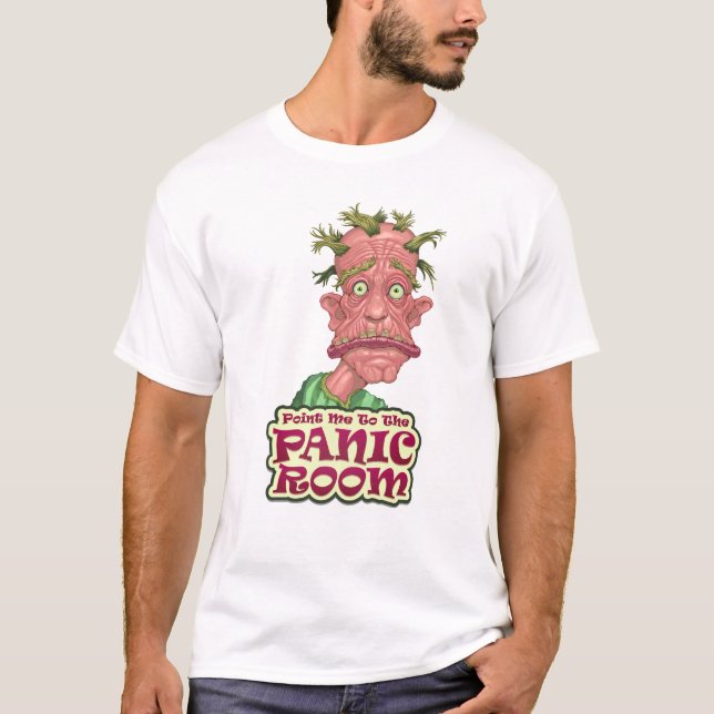 Camiseta para hombres de sala de pánico (Anverso)