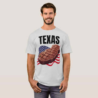 Camiseta para hombres de Texas