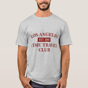 Camiseta para hombres del Los Angeles Time Travel 
