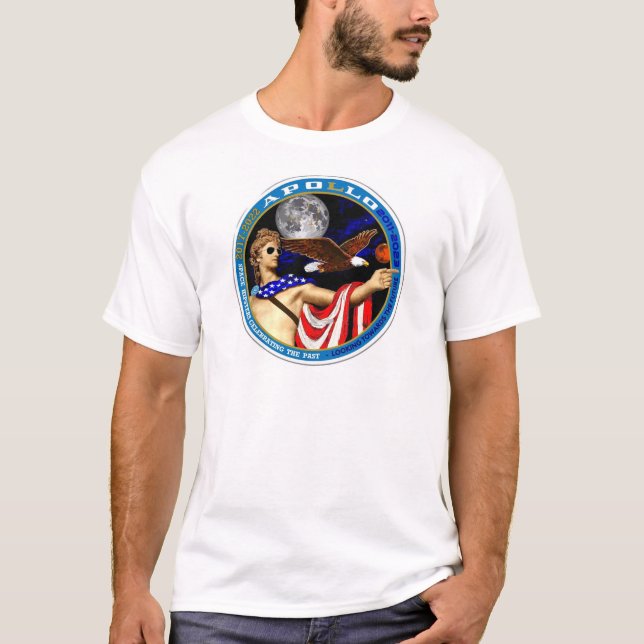 Camiseta para hombres del pasado y el futuro de Ap (Anverso)