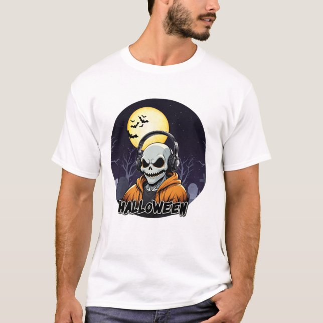 Camiseta para hombres-diseño de camisetas de Hallo (Anverso)