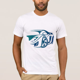 Camiseta para hombres entusiastas de los coches