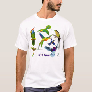 Camiseta para hombres Hummingbirds